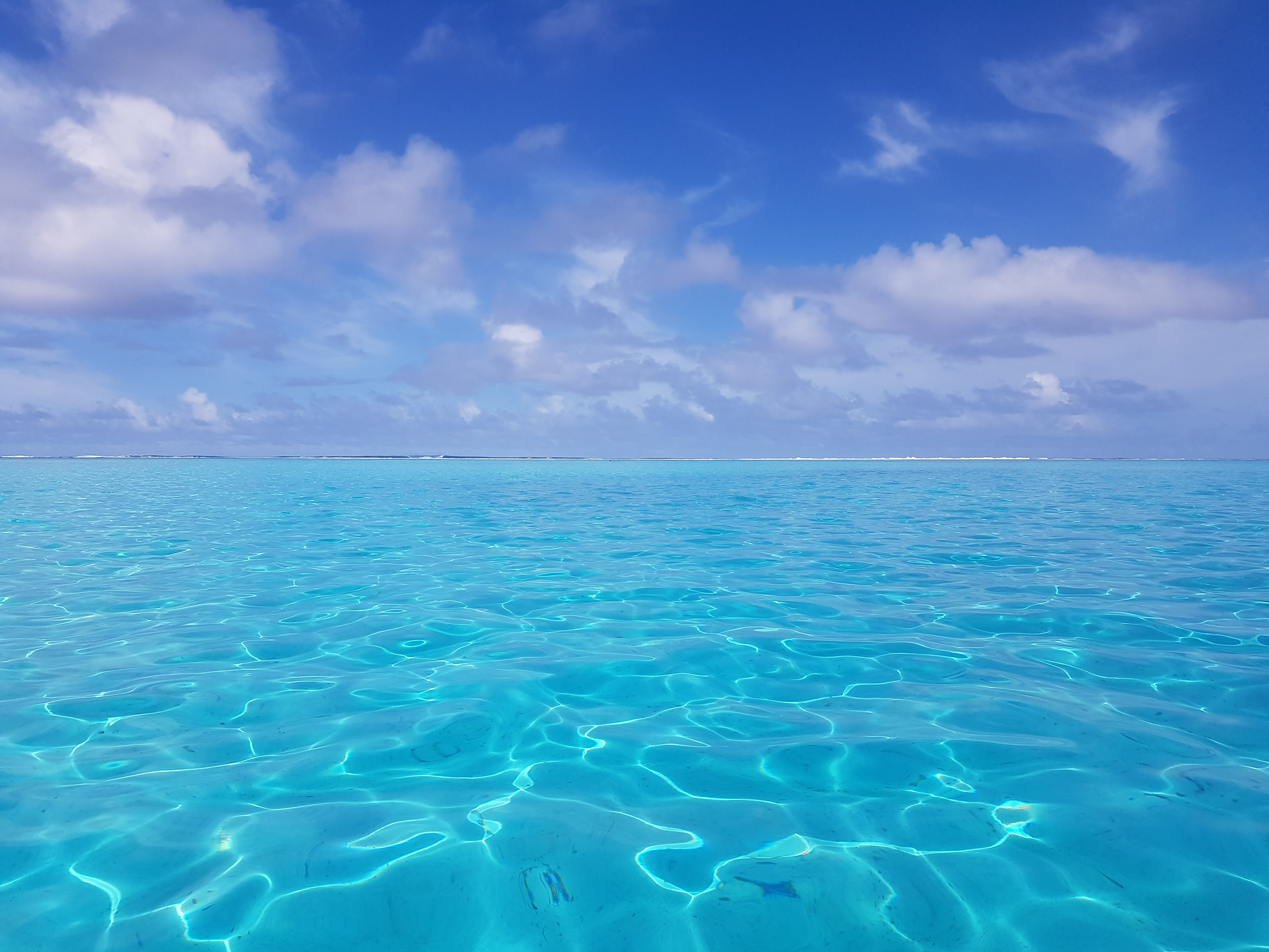 Eaux cristallines du lagon de Huahine